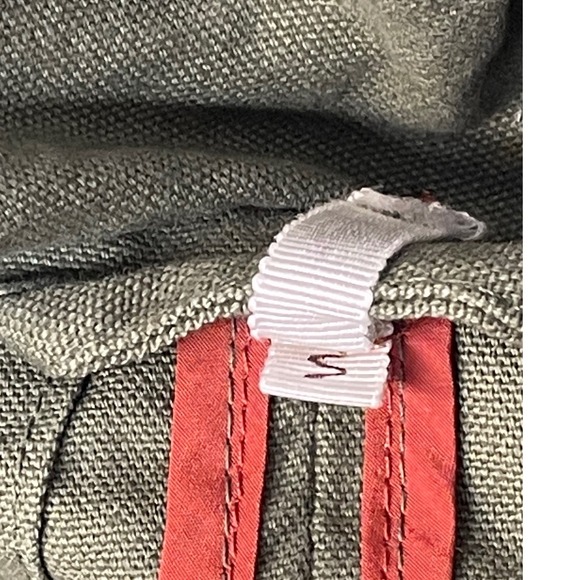 Olive Green Hooded Utility Anorak Jacket Women's Size S/M Drawstring Waist - Picture 5 of 7